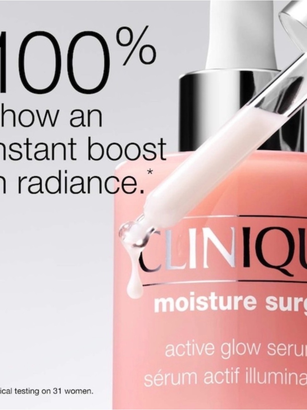 Clinique Moisture Surge Active Glow Serum – 1 Fl oz NEW - Picture 3 of 9